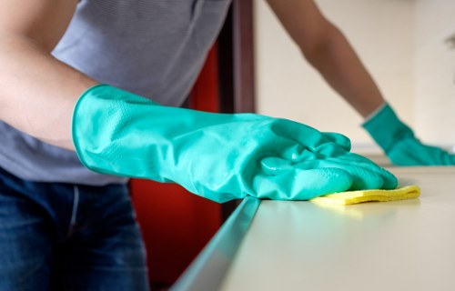 Illustration of PCI-compliant online carpet cleaning payment security
